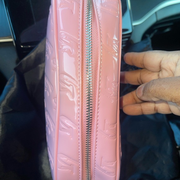 Glamaholic Lifestyle Powder Pink Small Monogram Toiletry Bag/Clutch - Picture 10 of 15